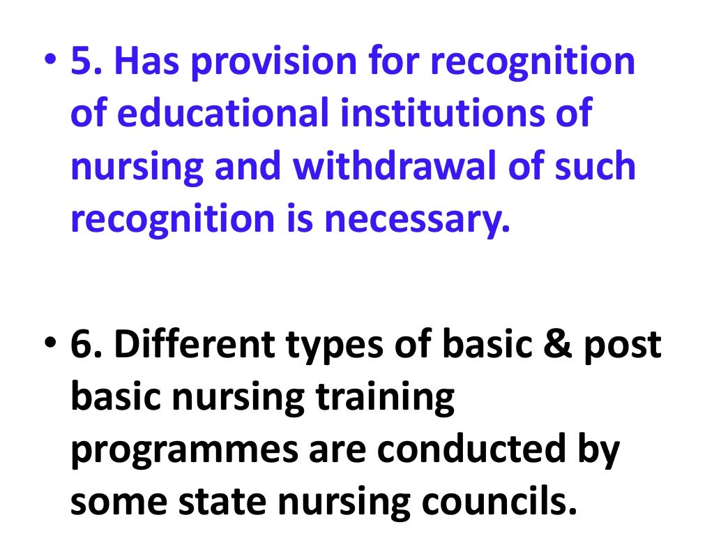 REGULATORY BODIES OF NURSING IN INDIA