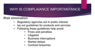 Regulatory compliance and Benchmarking.pptx