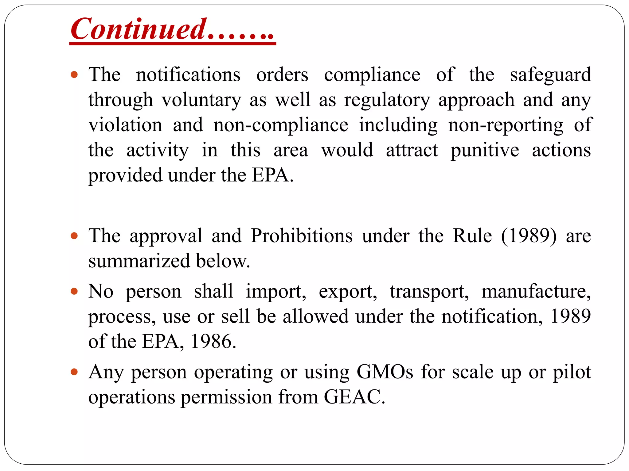 Photo inspiration: Fresh Look at Regulatory Frameworks For Gmo S In India