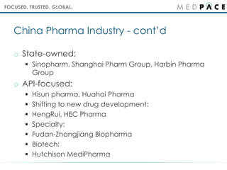 Regulatory Highlights and Drug Development in China | PPTX