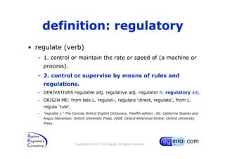 Regulatory intelligence | PDF