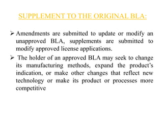 Regulatory Requirements for API, Biologics and Novel therapies | PPTX
