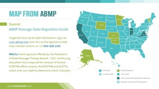 Regulatory Requirements for Massage Therapy