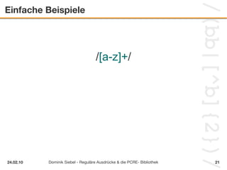 Funktionsweise Zeichenweise Verarbeitung 