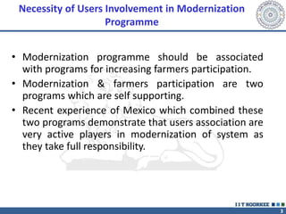 Modernization Programme Rehab modernization | PPTX