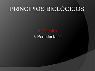 CHANFERETE: Es un tipo de terminación en que la unión entre la pared axial y la gingival son hechas por un segmento de círculo de pequeña dimensión, debiendo presentar espesor suficiente para el metalIndicación: Caras palatinas, linguales y linguoproximales. Coronas parcialesFresa: Troncocónica de punta redondeada 