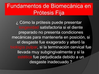 Espacios necesarios para control de placa