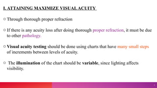 Rehabilitation of Peripheral Field Defects | PPTX