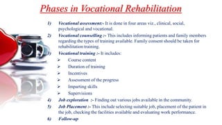 Rehabilitation : Principle and its types | PPTX
