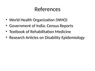 Comprehensive Overview Of Rehabilitation And Disability Epidemiology PPTX comprehensive-overview-of-rehabilitation-and-disability-epidemiology-pptx