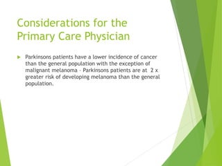 Rehabilitation Management of Parkinsons Disease.ppt