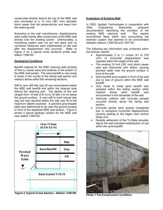 Rehab of an existing mse(1) | PDF