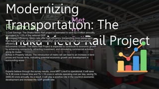 Modernizing The Transport System Dhaka Metro Rail Ppt Modernizing The Transport System Dhaka Metro Rail Ppt