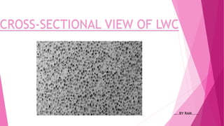 CROSS-SECTIONAL VIEW OF LWC
…..BY RAM.....
 