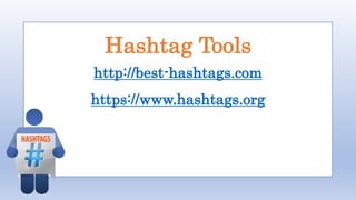 Hashtag Tools
http://best-hashtags.com
https://www.hashtags.org
 