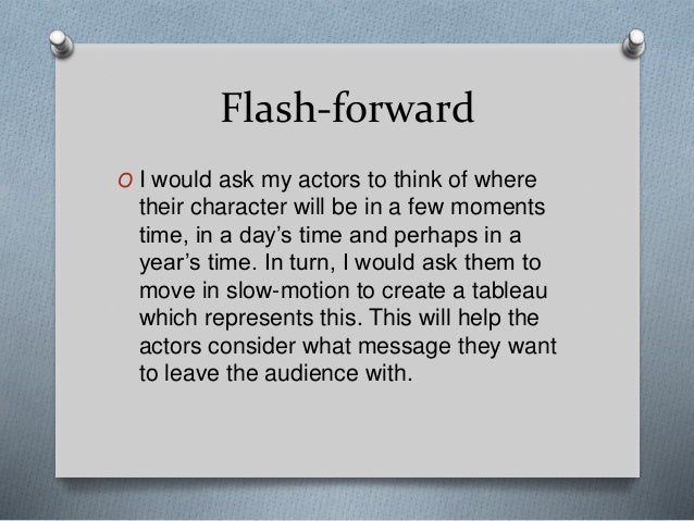 Rehearsal techniques