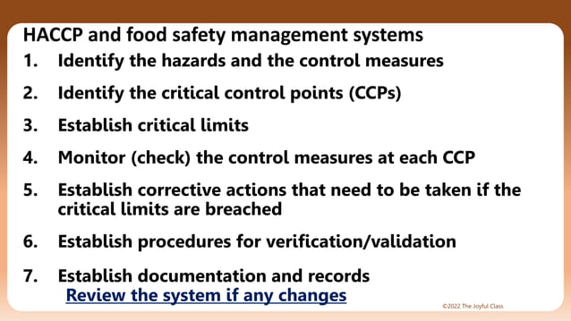 Food Hygiene 8 - HACCAP.pptx