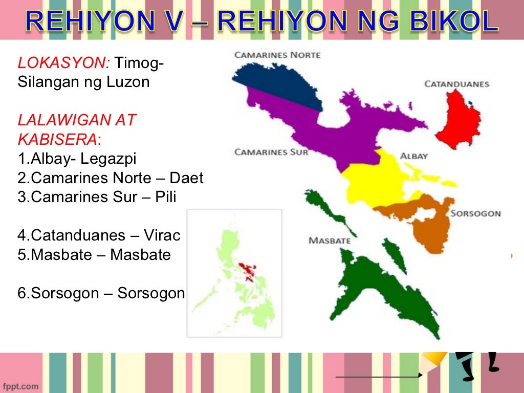 Rehiyon V- Rehiyon ng Bicol