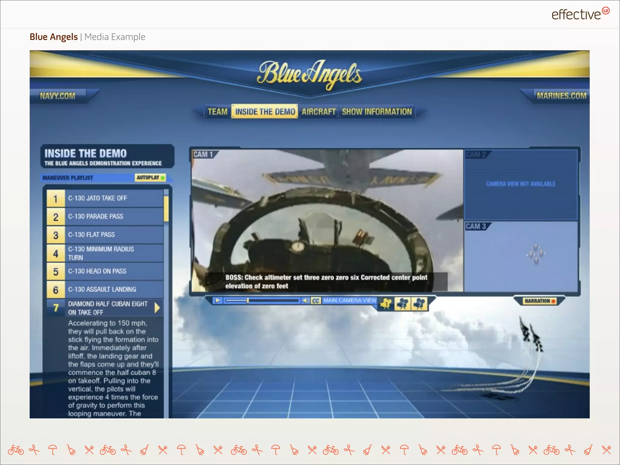 Blue Angels | Media Example
 