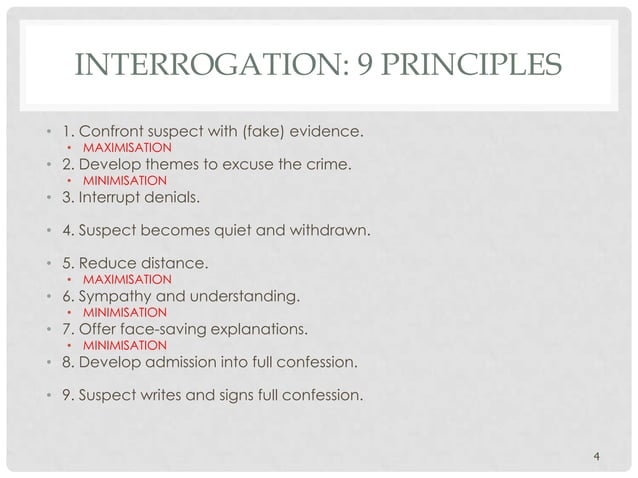 Reid technique | PPTX