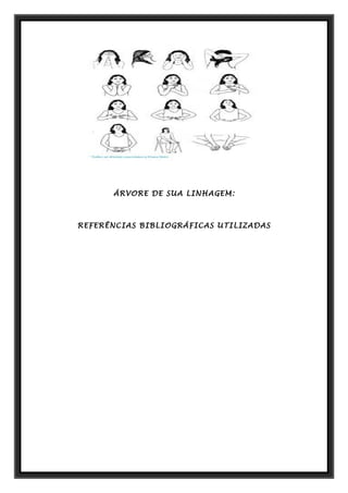 ÁRVORE DE SUA LINHAGEM:
REFERÊNCIAS BIBLIOGRÁFICAS UTILIZADAS
 