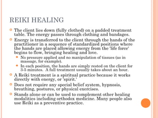 Reiki healing and Chakra Balancing | PPT