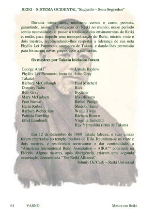 Reiki sistema ocidental sagrado sem segredos | PDF