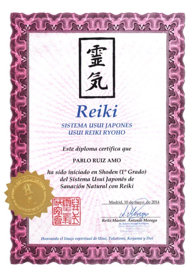 Reiki Usui Ryoho Iniciado 1er Grado Sanacion Natural Pablo Ruiz Amo Reiki Usui Ryoho Iniciado 1er Grado Sanacion Natural Pablo Ruiz Amo