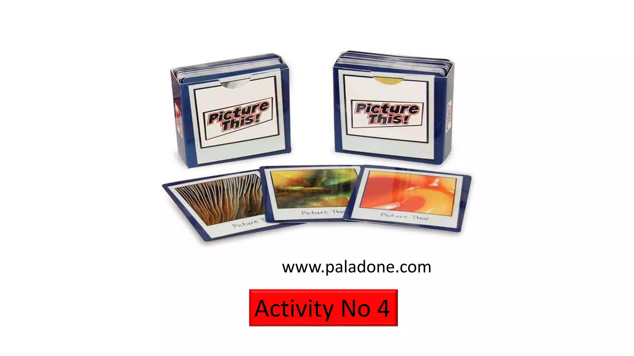 Activity No 4
www.paladone.com
 
