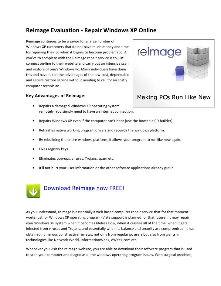 reimage repair tool review