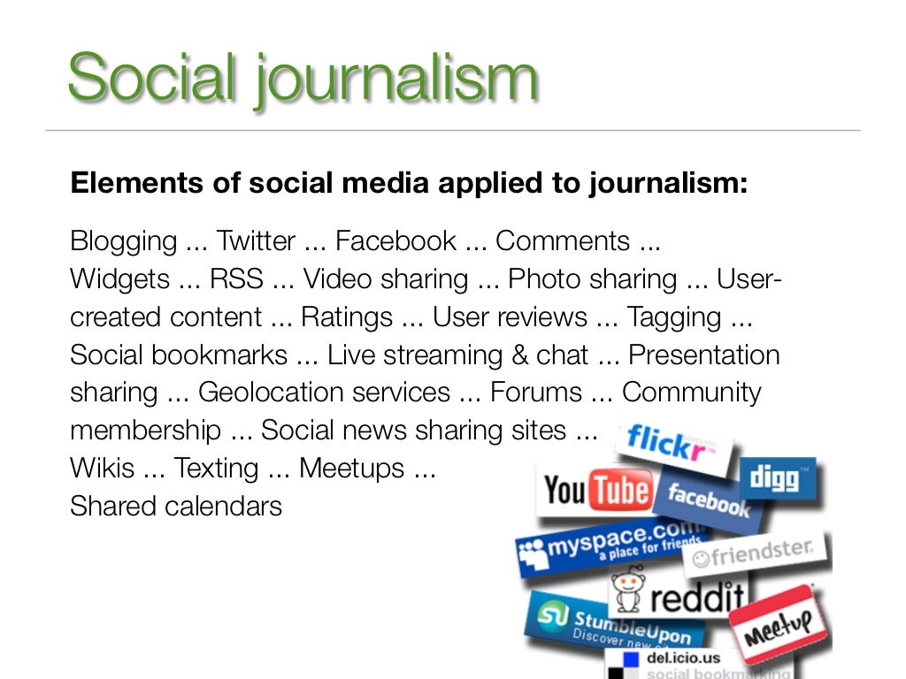 social media journalism thesis