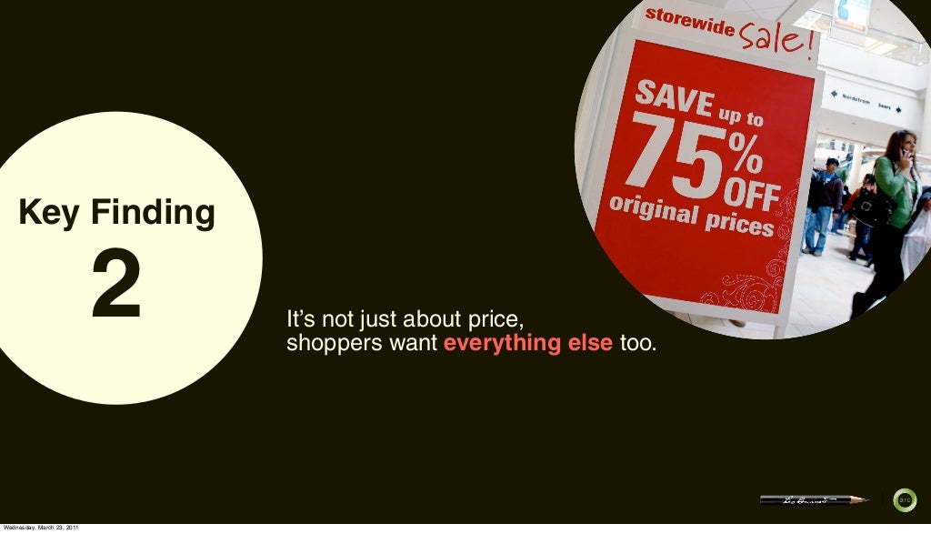 What do shoppers expect from their stores?