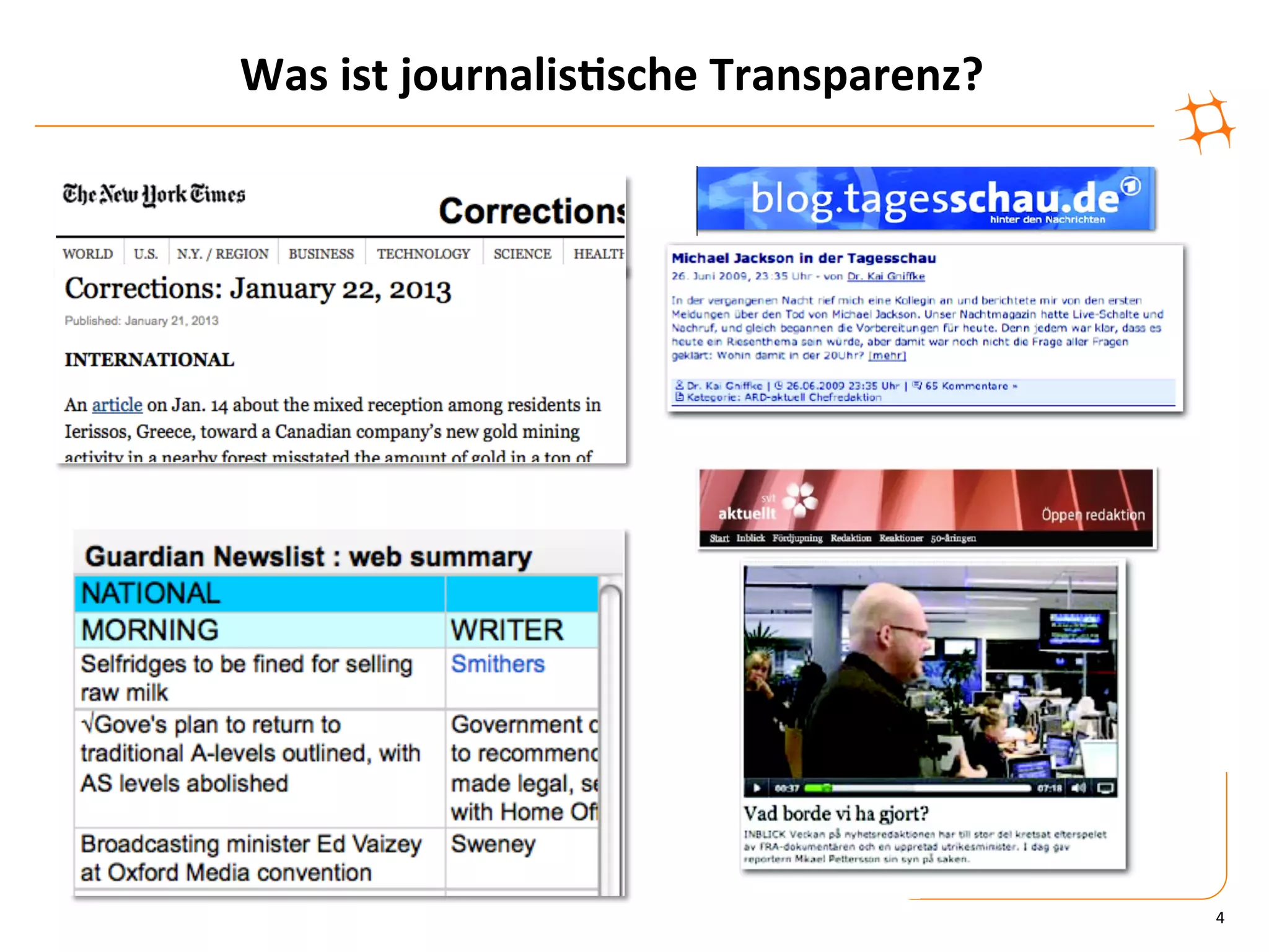 Was	
  ist	
  journalis9sche	
  Transparenz?	
  




                                                   4	
  
 