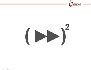 2
                             (   )
Mittwoch, 14. September 11
 