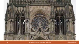 PRESENTATION ON CATHEDRAL DE REIMS By 075BAR03818
 