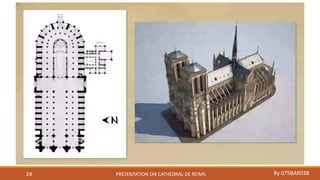 PRESENTATION ON CATHEDRAL DE REIMS By 075BAR03824
 