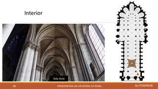 PRESENTATION ON CATHEDRAL DE REIMS By 075BAR03830
Side Aisle
Interior
 