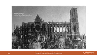 PRESENTATION ON CATHEDRAL DE REIMS By 075BAR03843
 