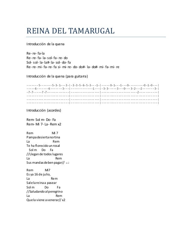 Reina del tamarugal