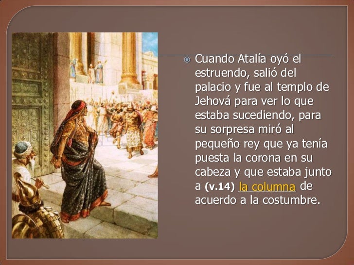 Reinado malvado de atalia en juda