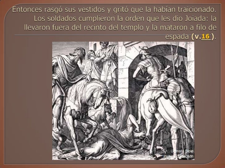 Reinado malvado de atalia en juda