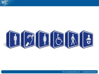 Accesibilidad Web para todos




      Foto: everystockphoto.com - woodleywonderworks
 