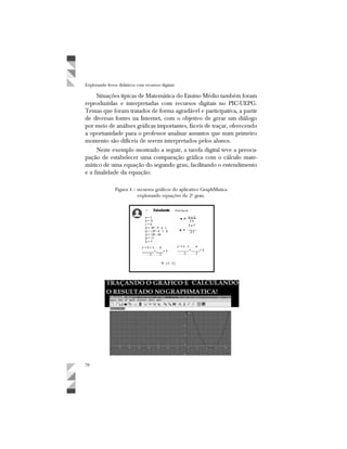 Explorando livros didáticos com recursos digitais
 