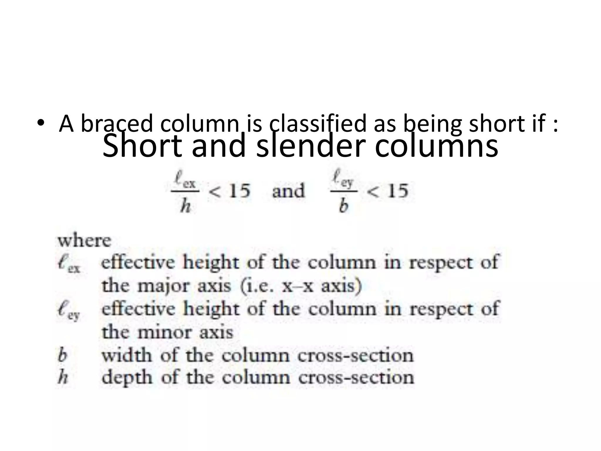 Slended Columns Reinforced concrete column | PDF