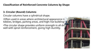 REINFORCED CONCRETE COLUMN OF MATERIAL SCIENCE | PPTX