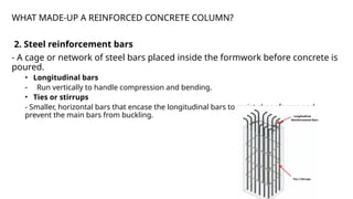 REINFORCED CONCRETE COLUMN OF MATERIAL SCIENCE | PPTX