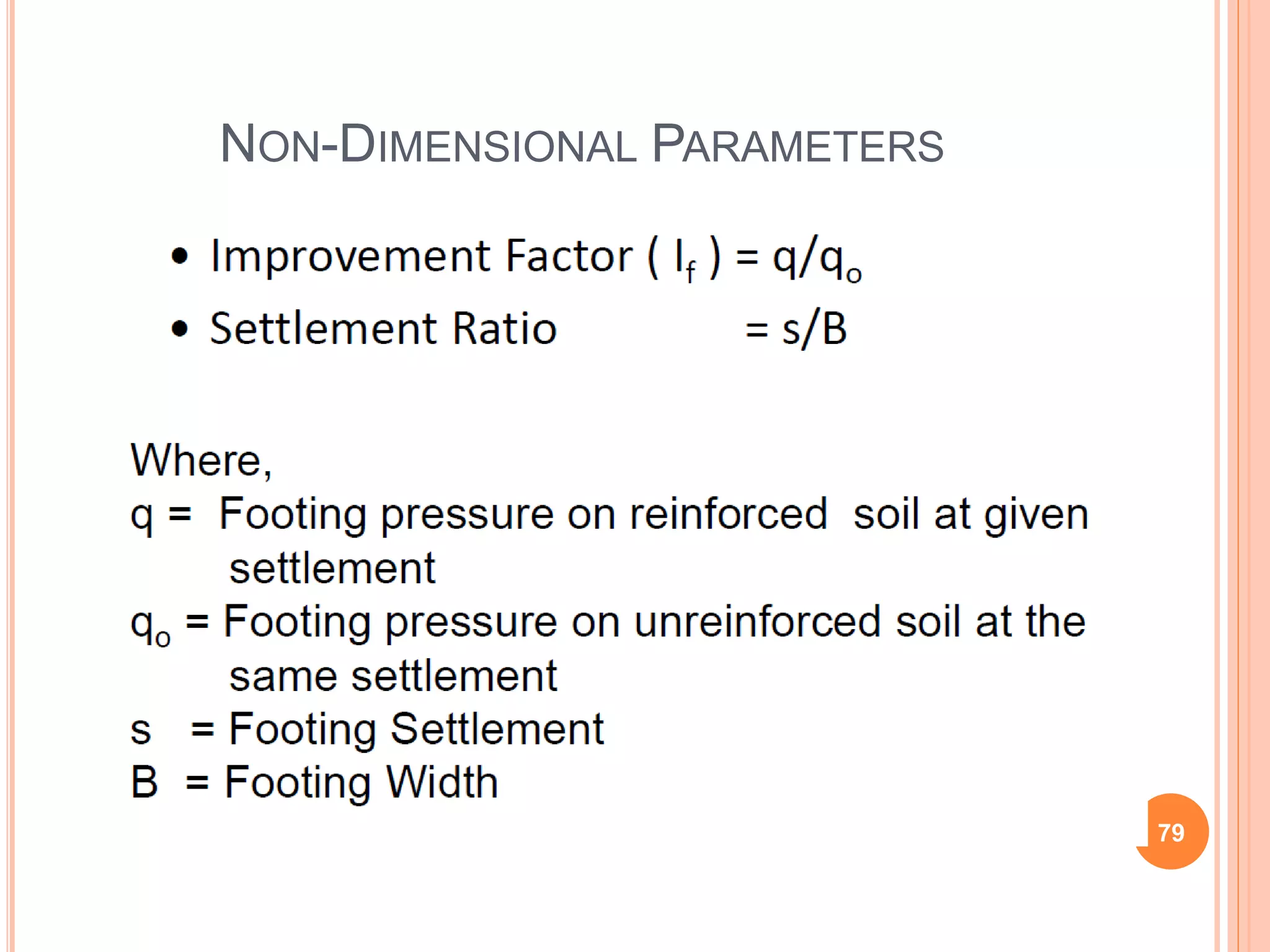 NON-DIMENSIONAL PARAMETERS
79
 