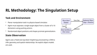 Reinforcement Learning for Robotic Singulation: Policy Space Impact on ...