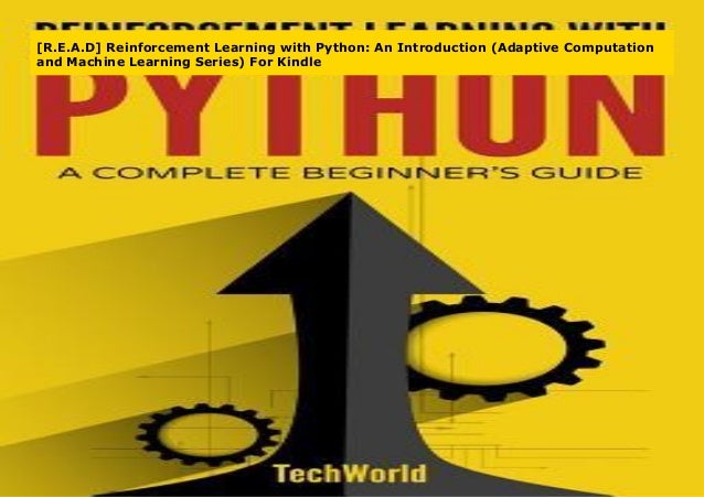 adaptive computation and machine learning series