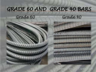 Gr60 Def Bar Chart Reinforcement bar | PPTX